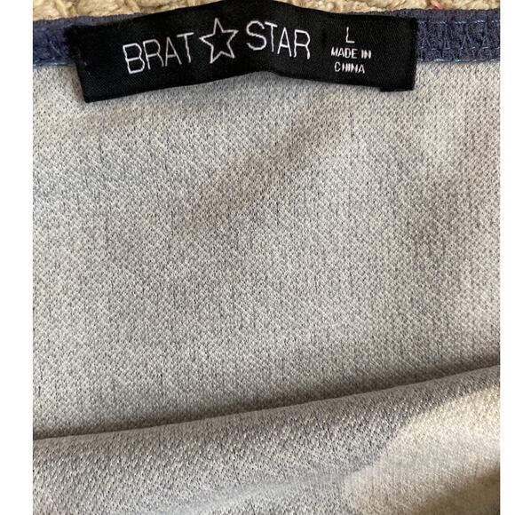 Brat Star Short Sleeve Floral Large Y2K 90S Style Midi Dress - Picture 6 of 7